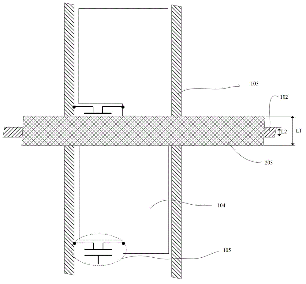 TFT array substrate, display panel and display device