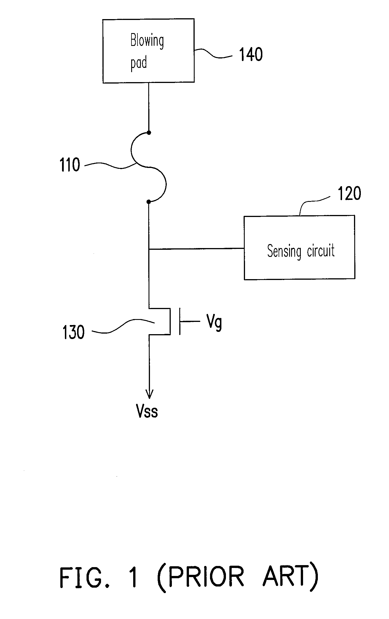 Efuse system and testing method thereof