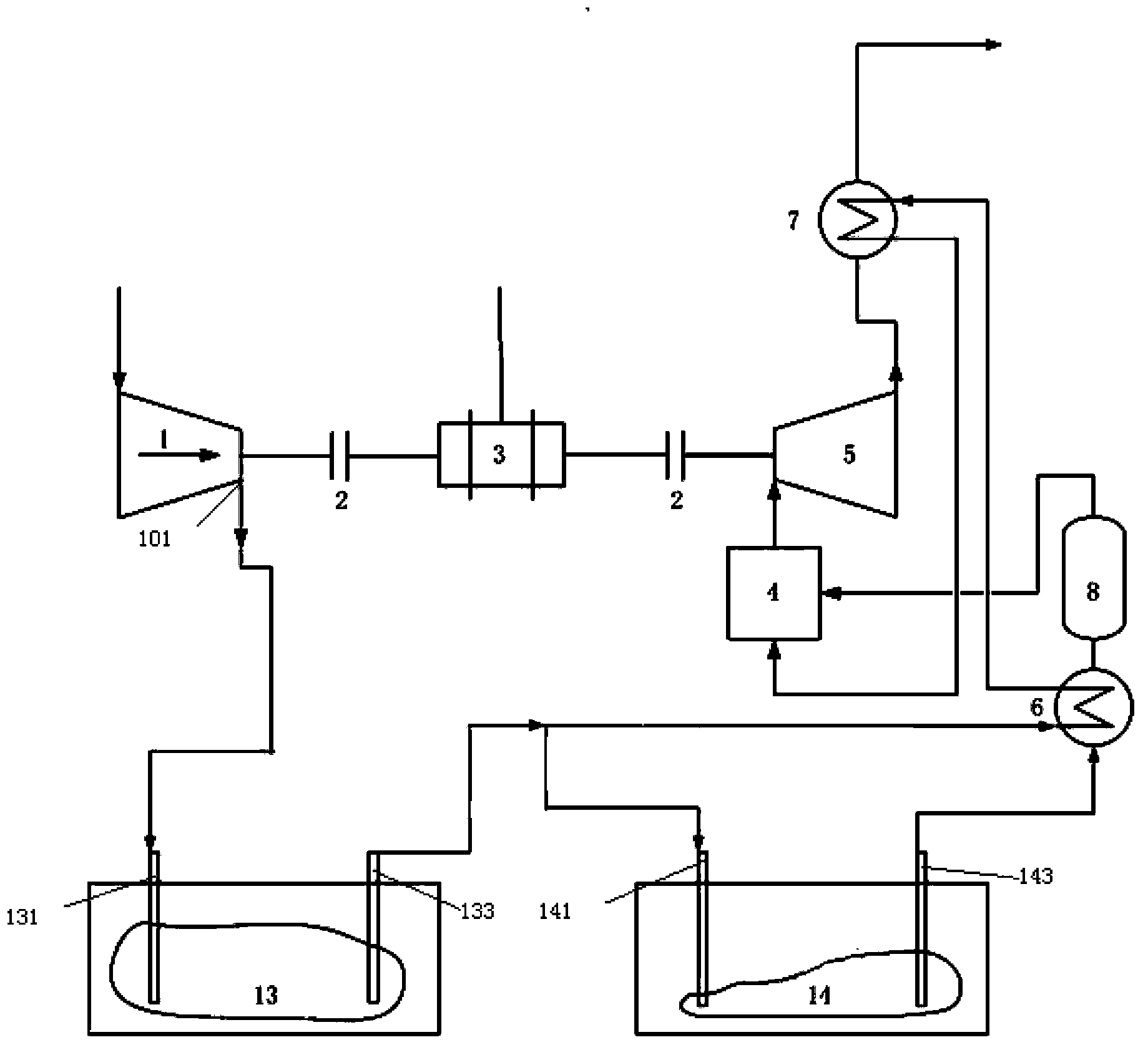 Electricity generating method and electricity generating system
