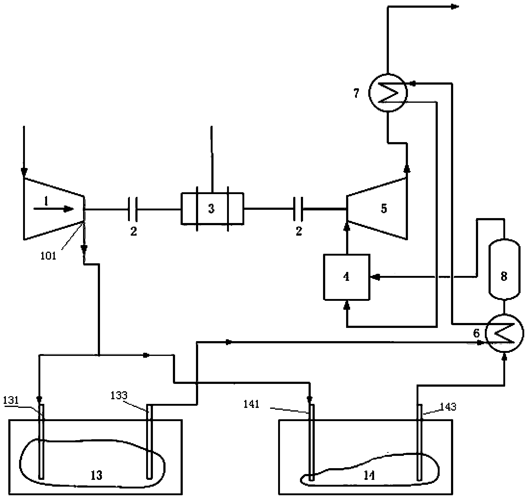 Electricity generating method and electricity generating system