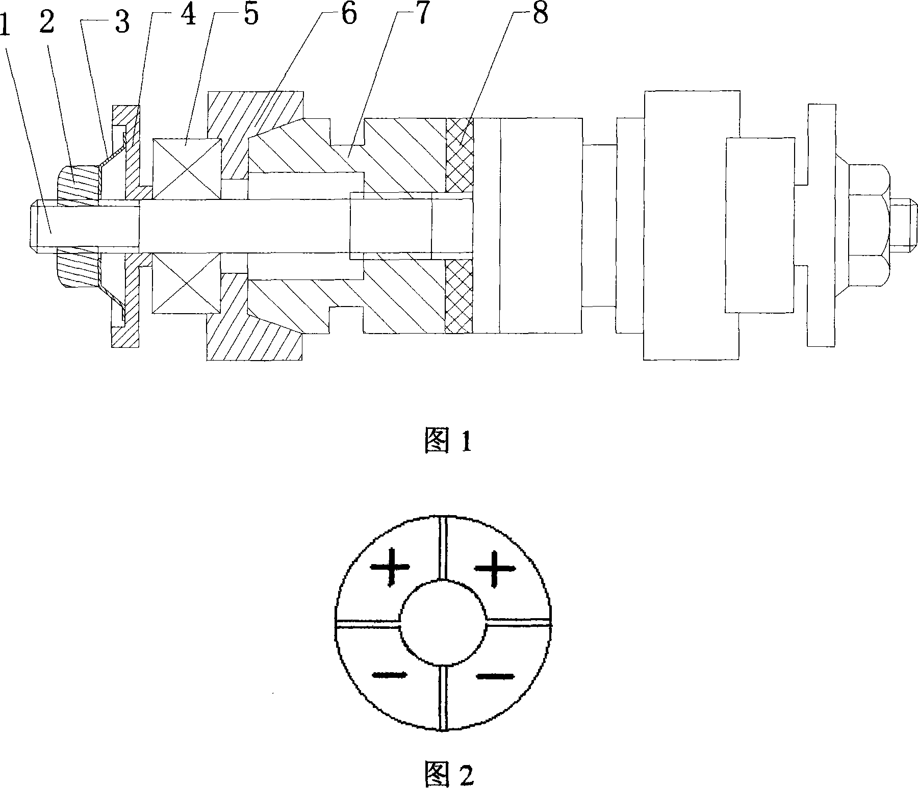 Rotary ultrasonic motor and its implementation method
