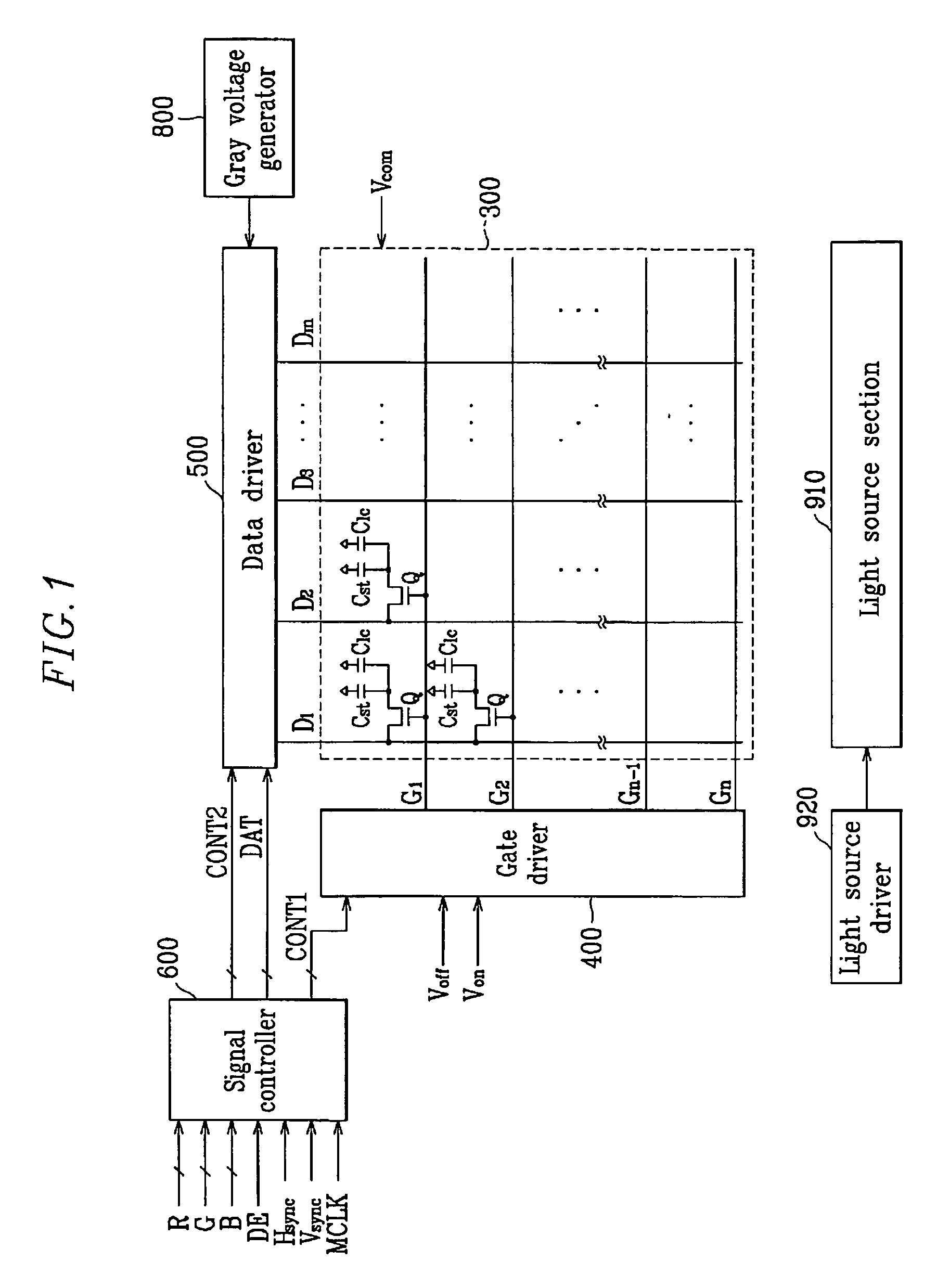 Two dimensional light source using light emitting diode and liquid crystal display device using the two dimensional light source