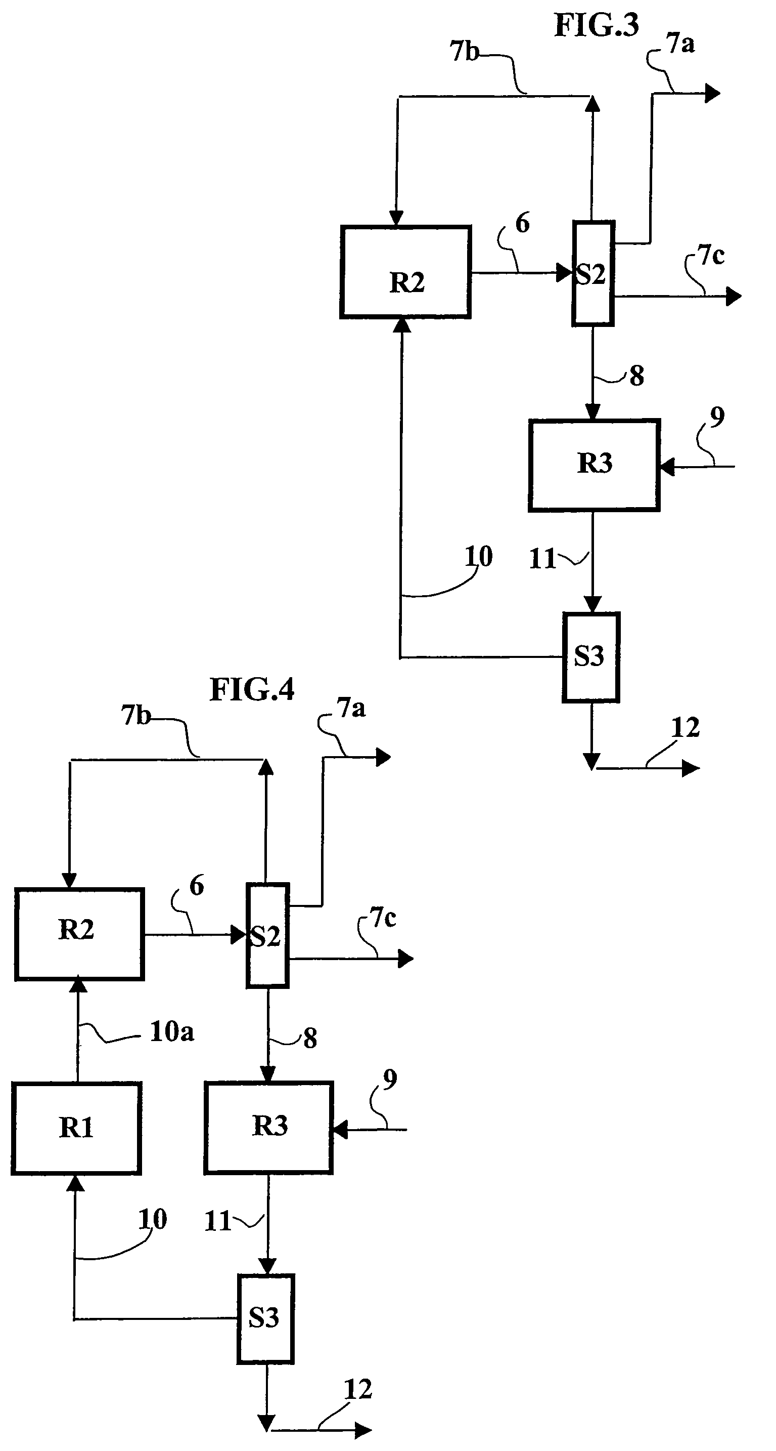 Method for jointly producing propylene and petrol from a relatively heavy charge