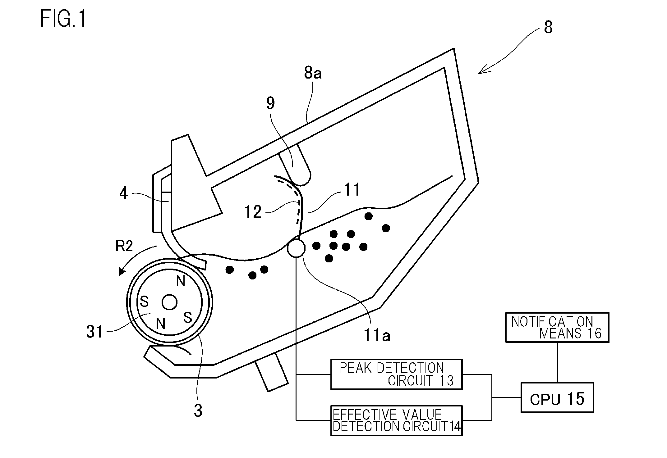 Developer container, developing apparatus, process cartridge and image forming apparatus