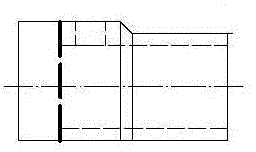 Special gamma ray detection tool for small diameter tube butt joints