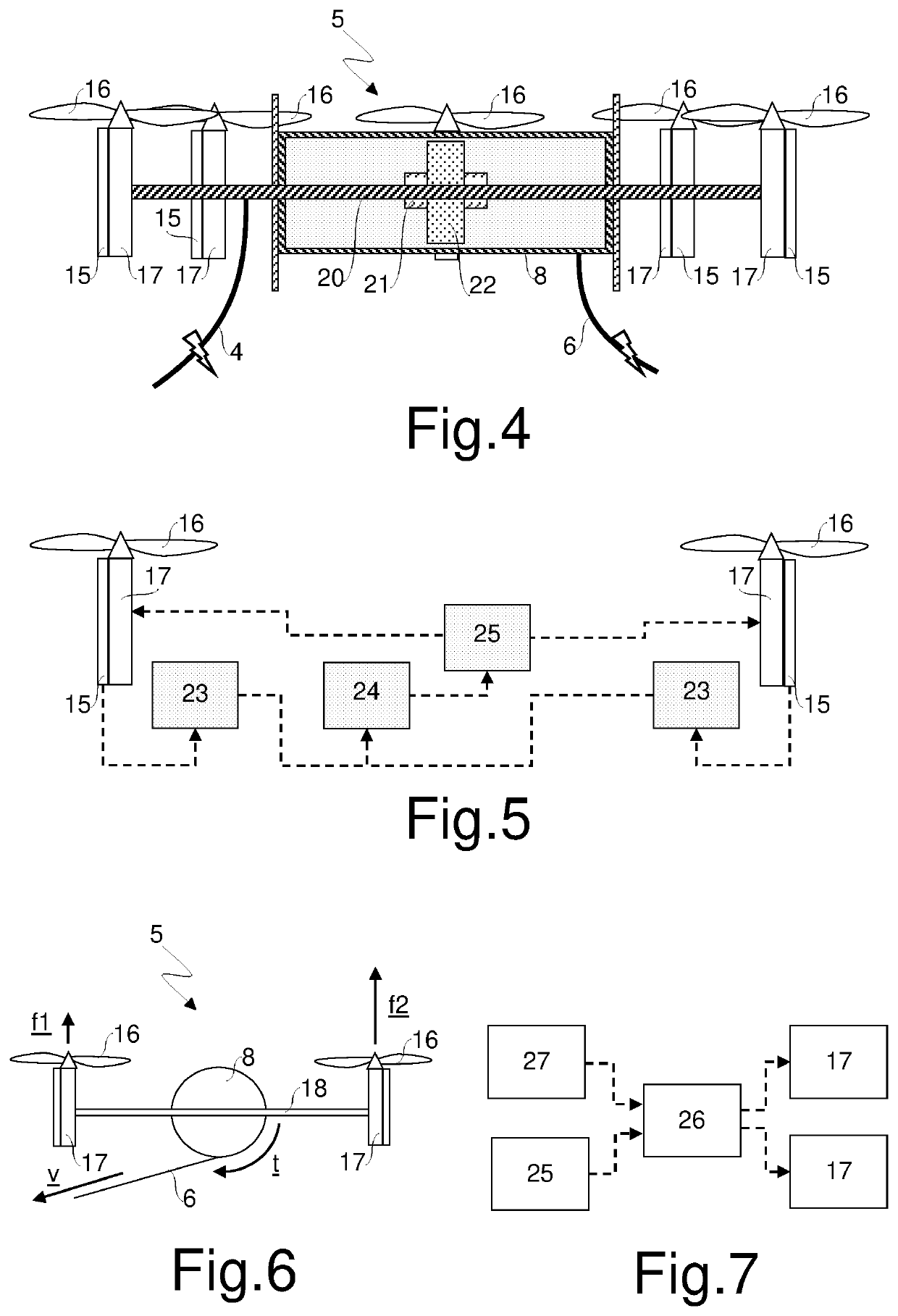 Drone and method for controlling the attitude thereof