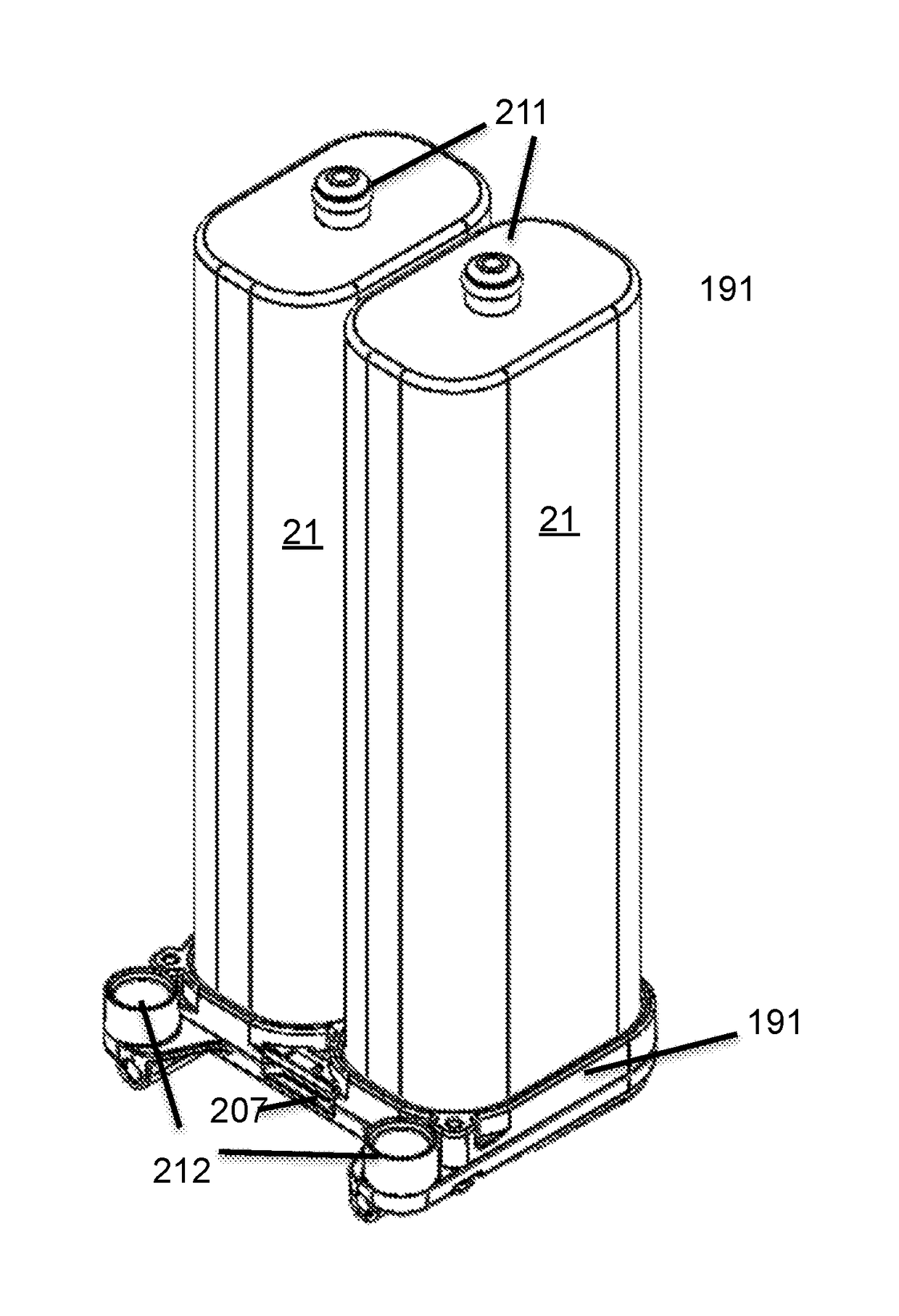 Gas Concentrator with Removable Cartridge Adsorbent Beds