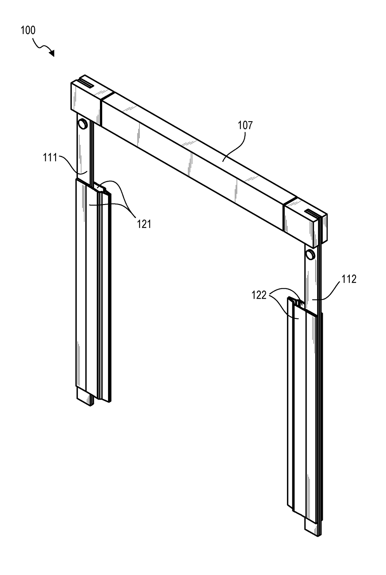 Workpiece holder for a wet processing system