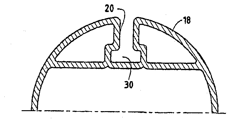 Ventilation flap with orientation and flow rate adjustment obtained by rotating a profiled body