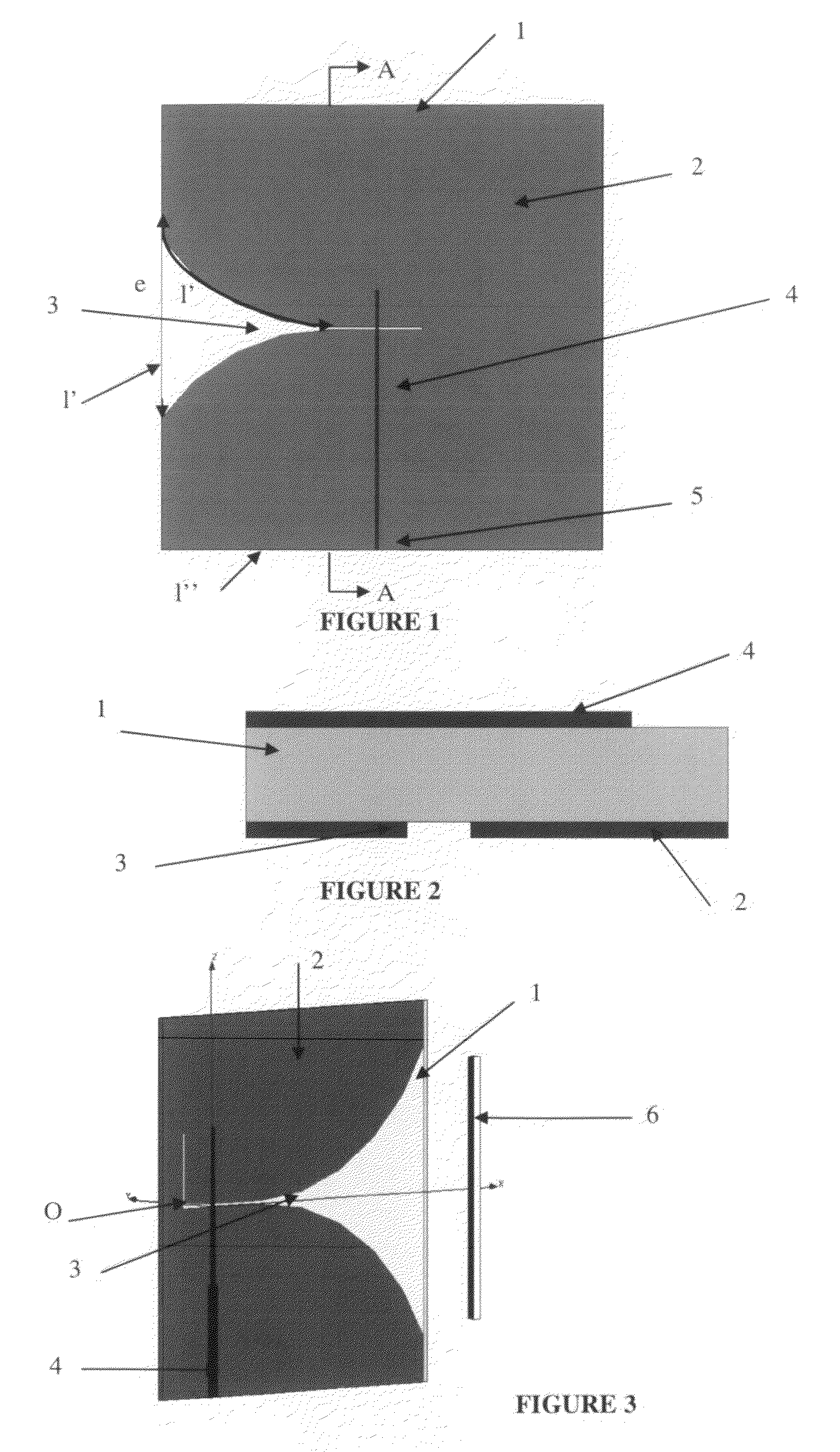 To planar antennas comprising at least one radiating element of the longitudinal radiation slot type