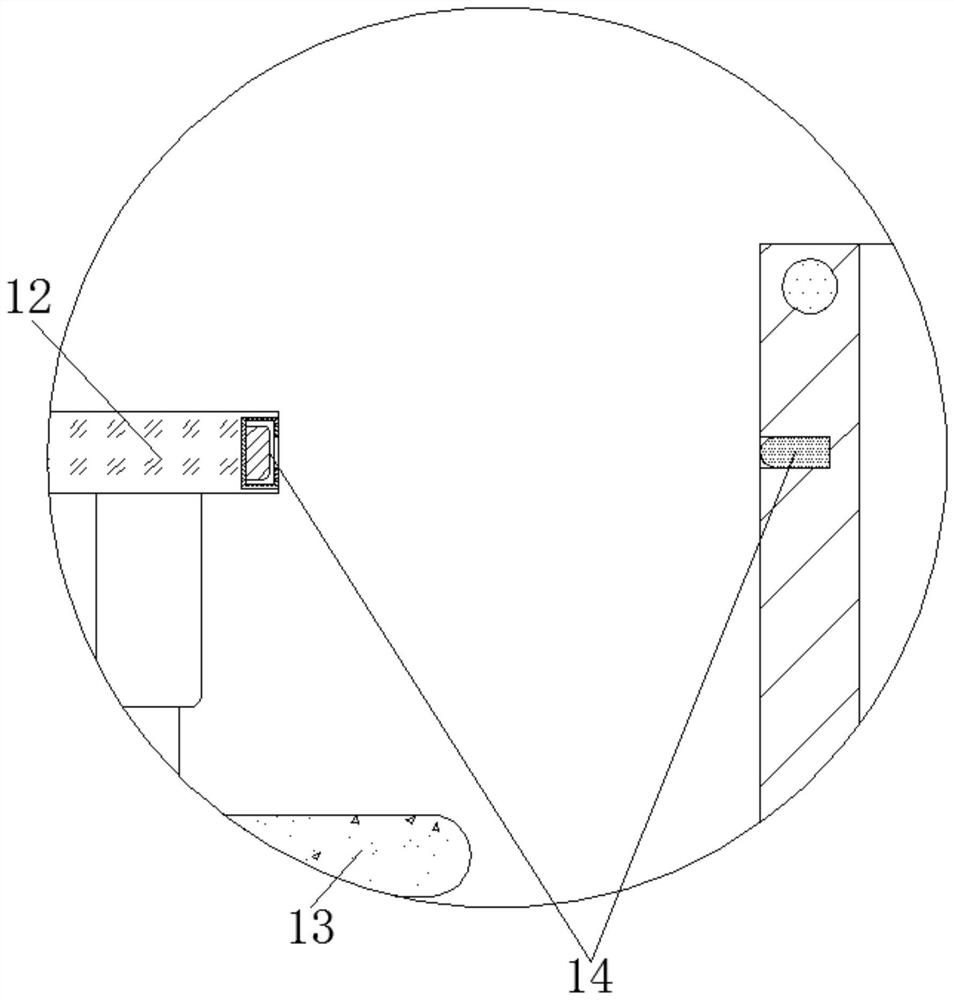 Environment-friendly garbage treatment device capable of automatically classifying dry and wet garbage