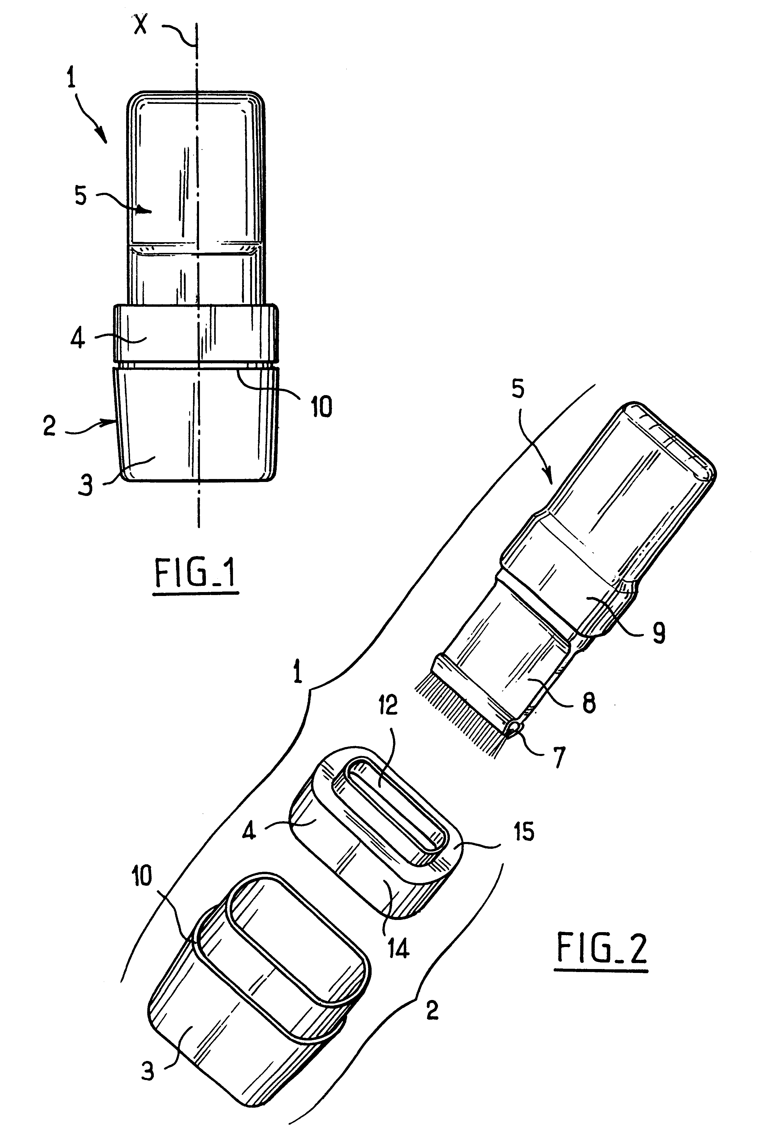 Device for packaging and applying a substance, the device having a wiper member with a slot