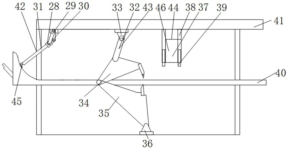 A processing and conveying device based on pet snack mixing