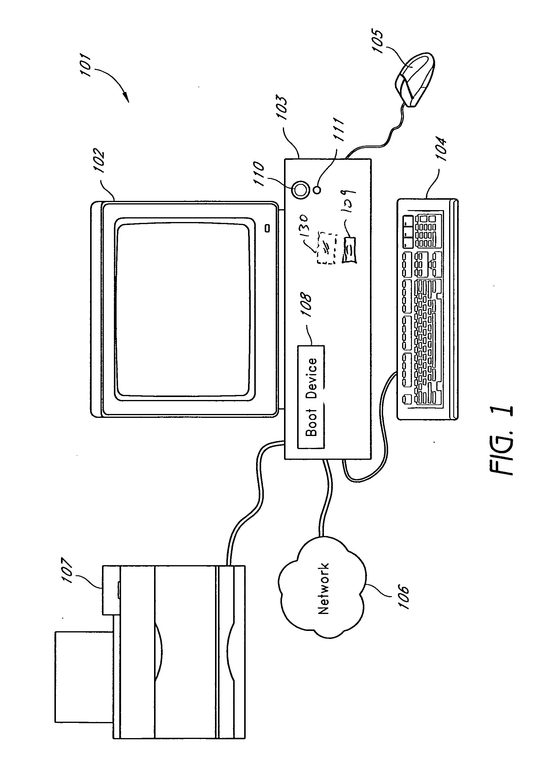 Virus-resistant computer with data interface for filtering data