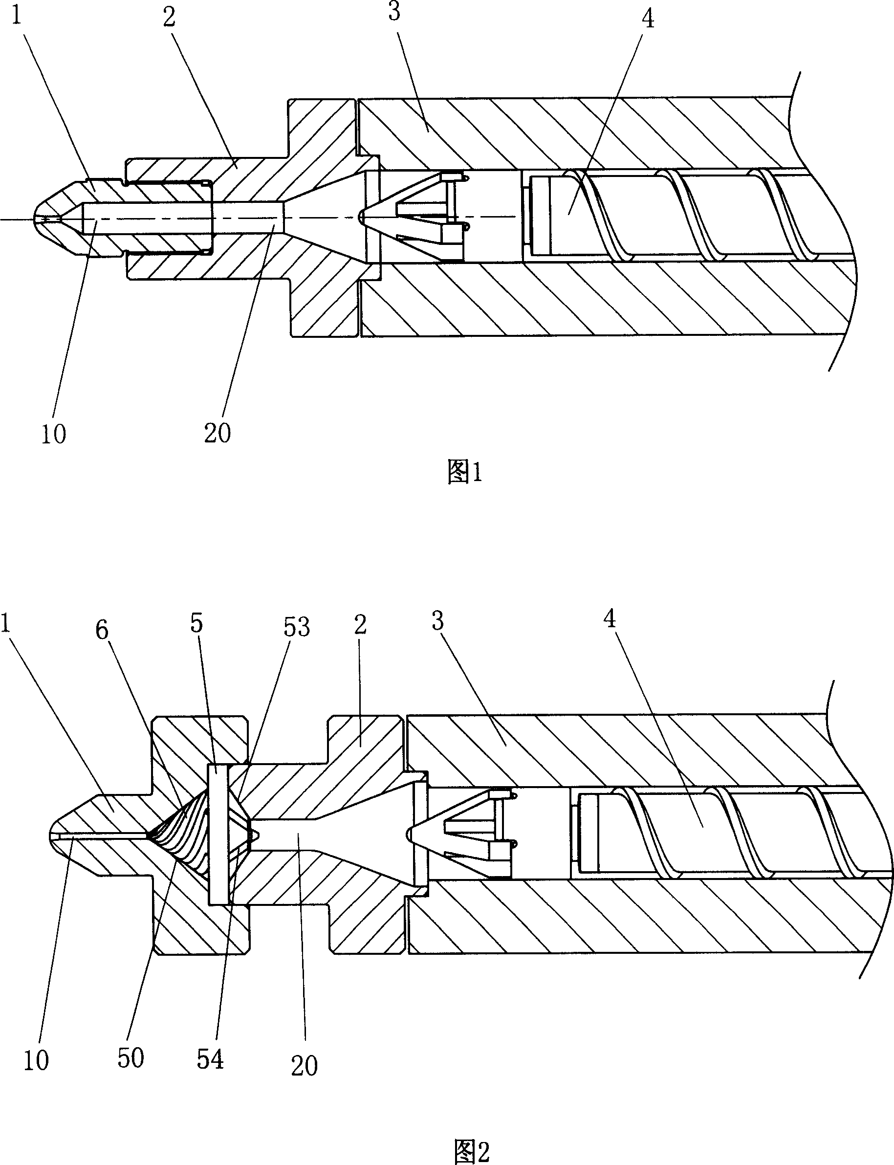 High molecule polymer diversion and rotation device