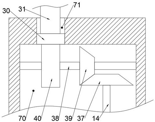 A high-efficiency heat dissipation solar power generation device