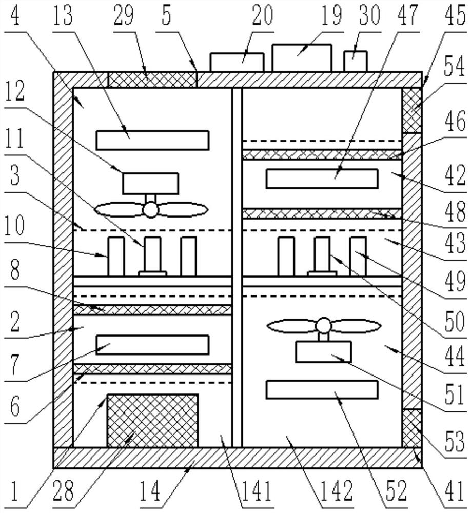 Enhanced deodorization-type photocatalysis fresh air system for toilet