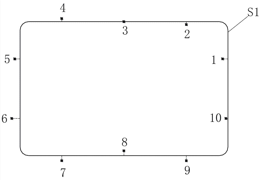 Spline curve compensation method for measuring profile deviation based on path unit