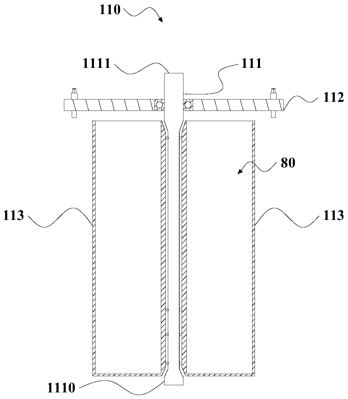 A kind of honey extraction device and honey collection device