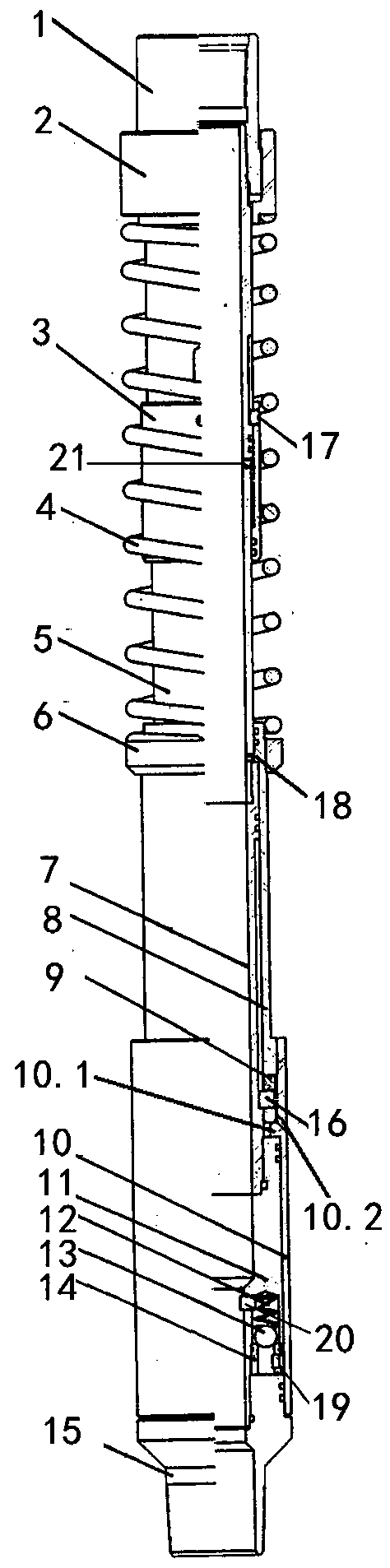 Hydraulic starting and closing device for layered oil production of sidetracked well