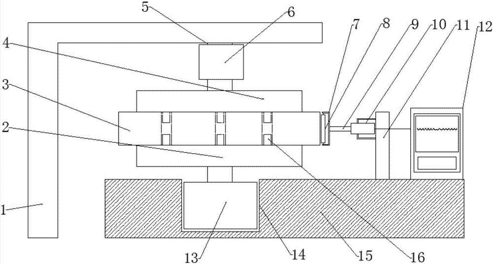 Wheel disc outer rim testing device for automotive flywheel