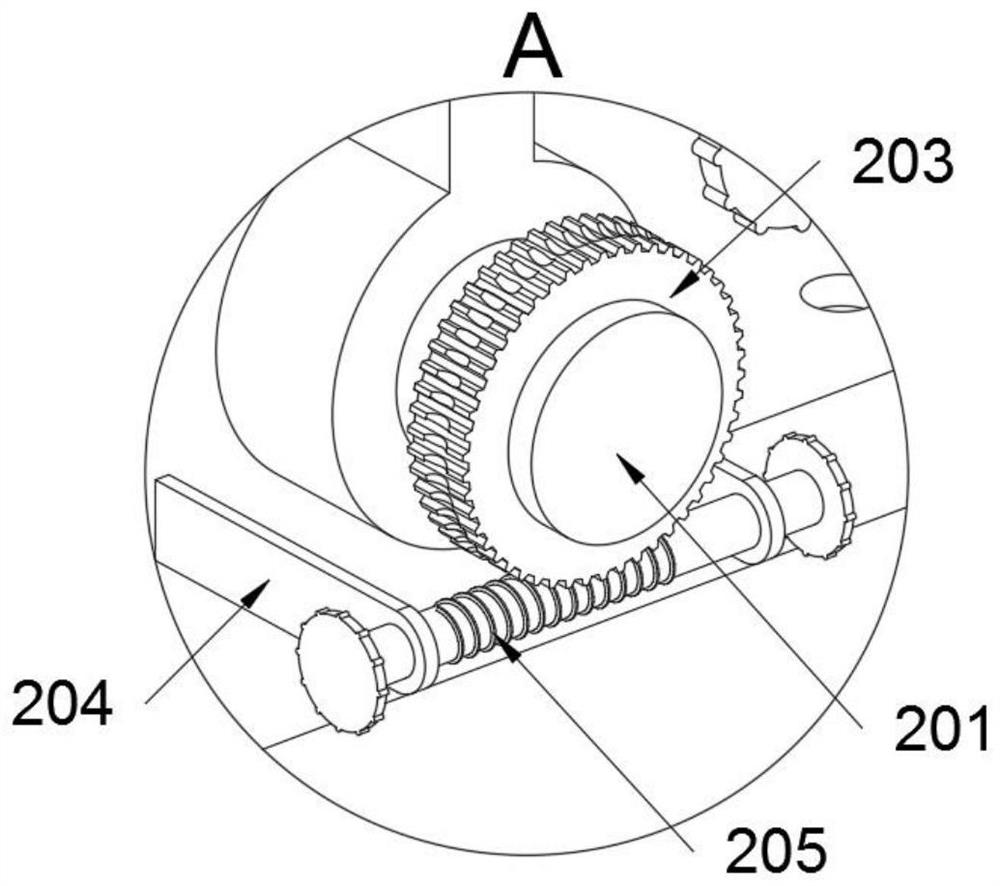 Multidirectional rotary connecting structure based on machine
