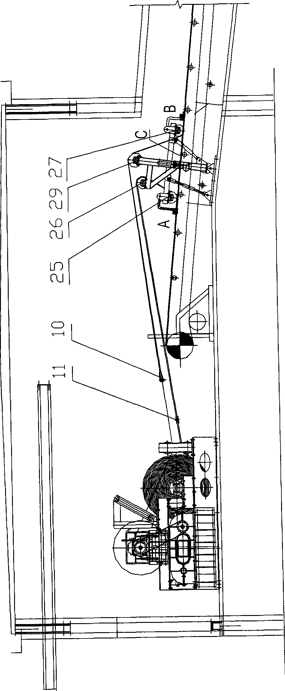 Apparatus and method for mounting belt of belt conveyor