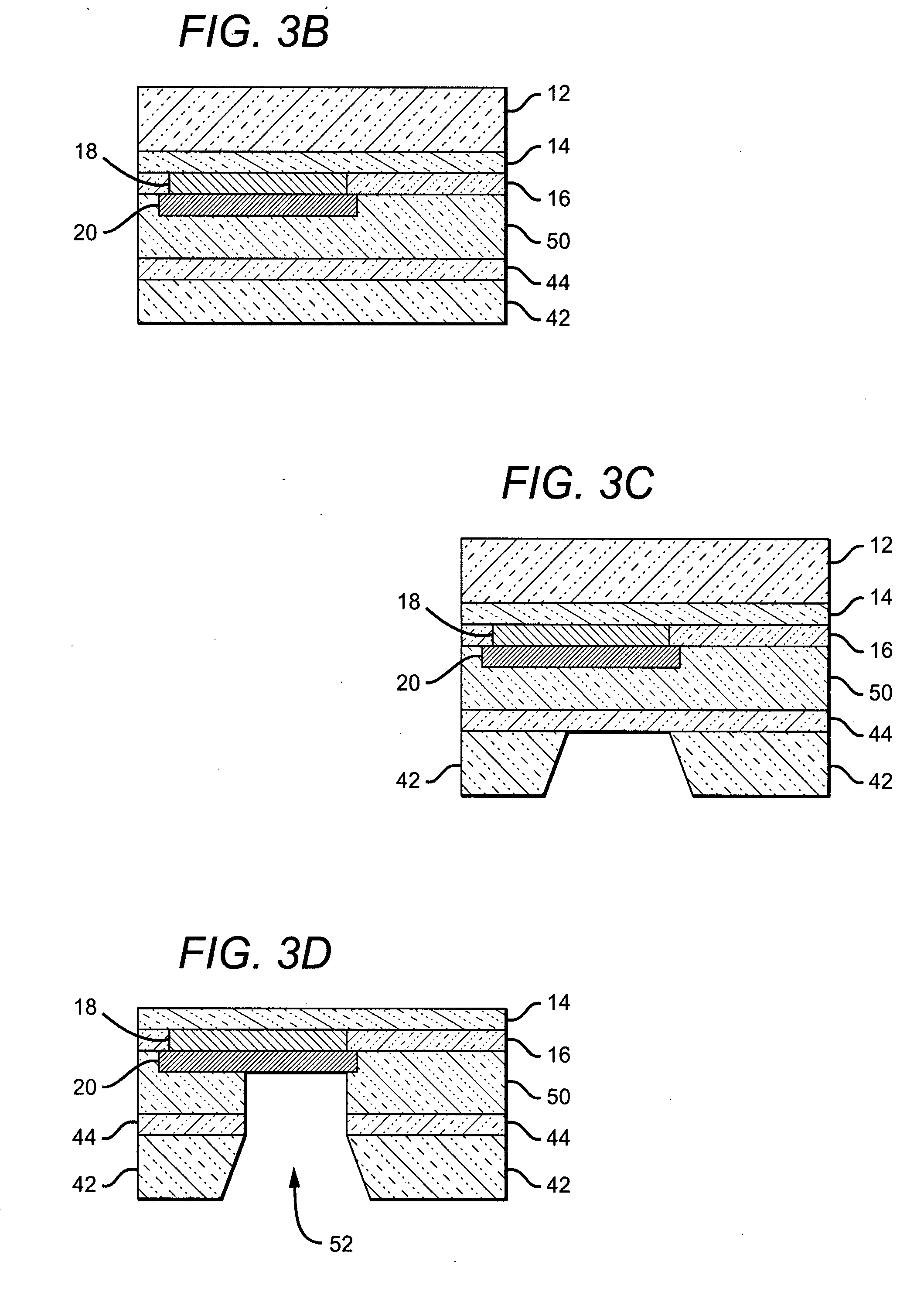Dielectric wafer level bonding with conductive feed-throughs for electrical connection and thermal management
