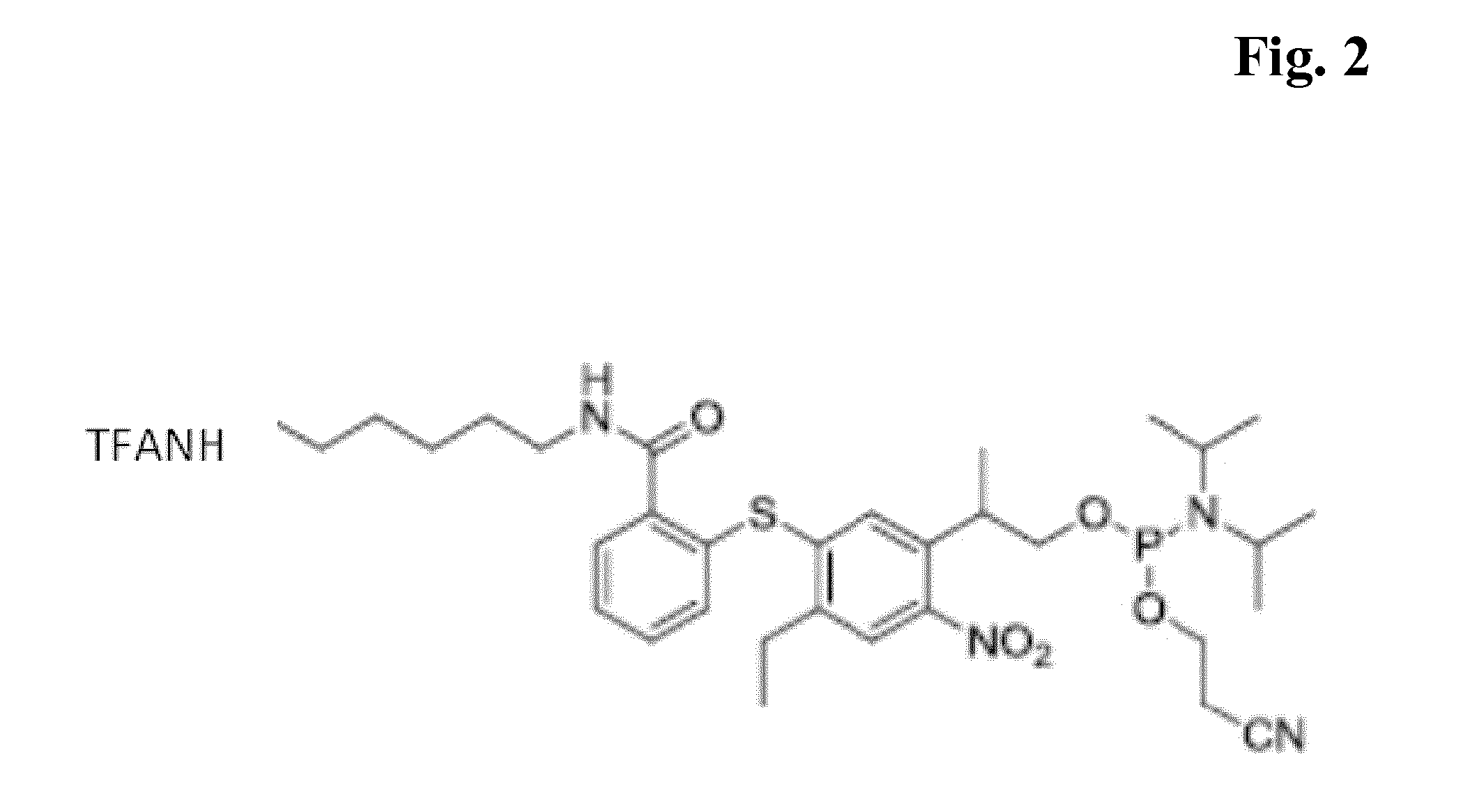 Photocleavable linker molecules with diarylsulphid backbone for transient bioconjugate synthesis