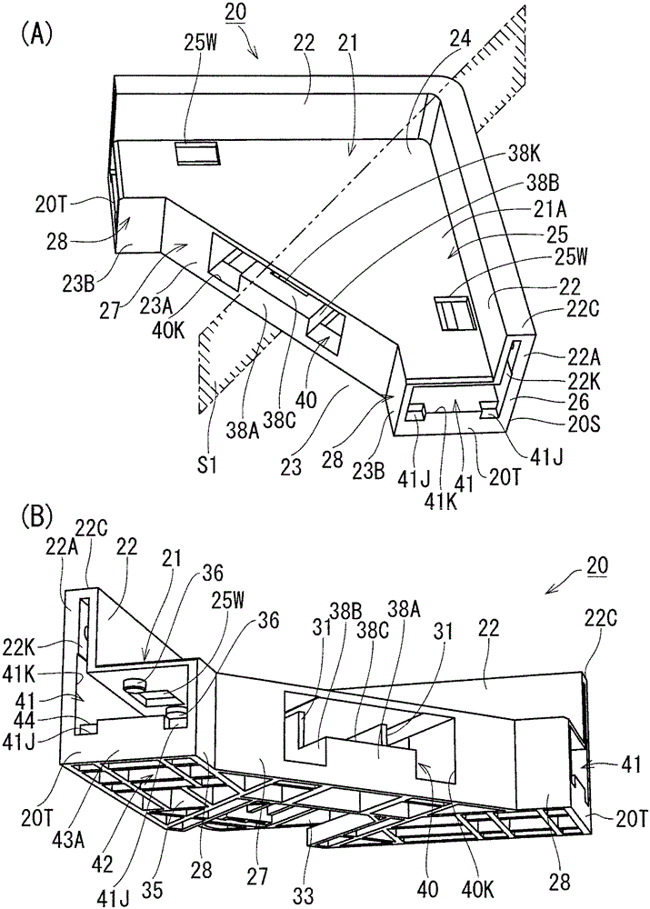 Connecting rod combination structure for trolley