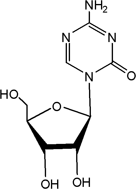 Crystallizing and drying method for preparing high-purity azacitidine