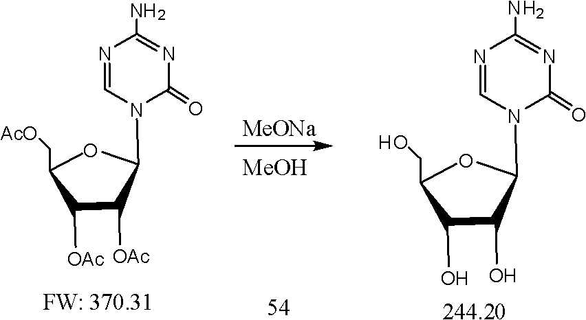 Crystallizing and drying method for preparing high-purity azacitidine