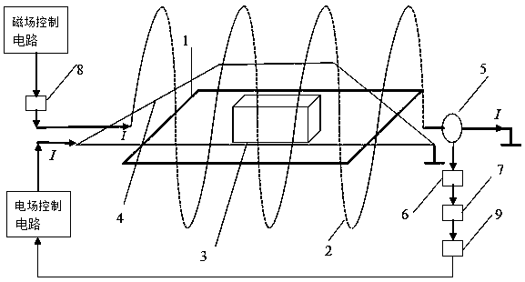 Ground nuclear explosion electromagnetic pulse composite environment simulation system and simulation method