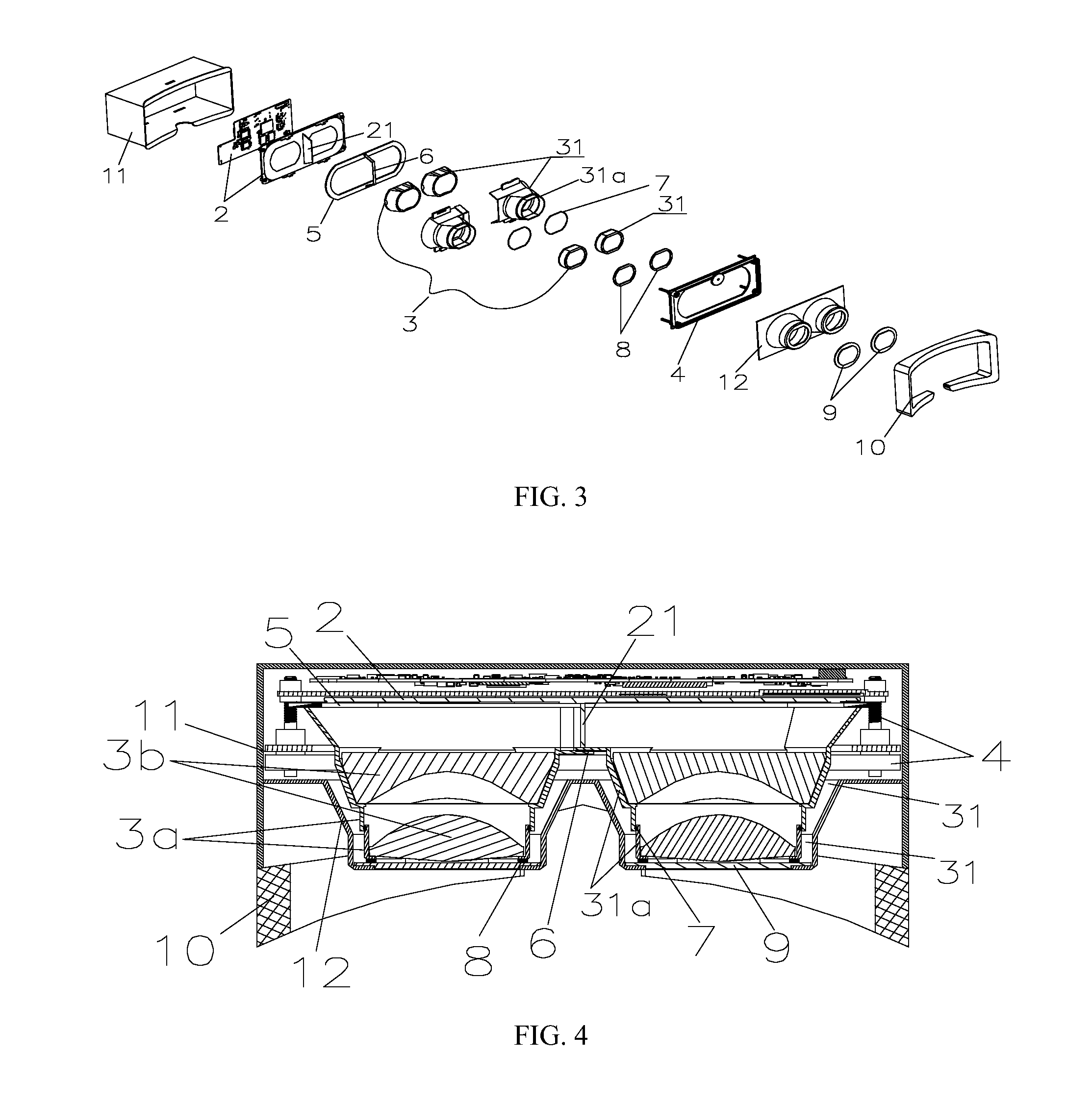 Miniature projecting device