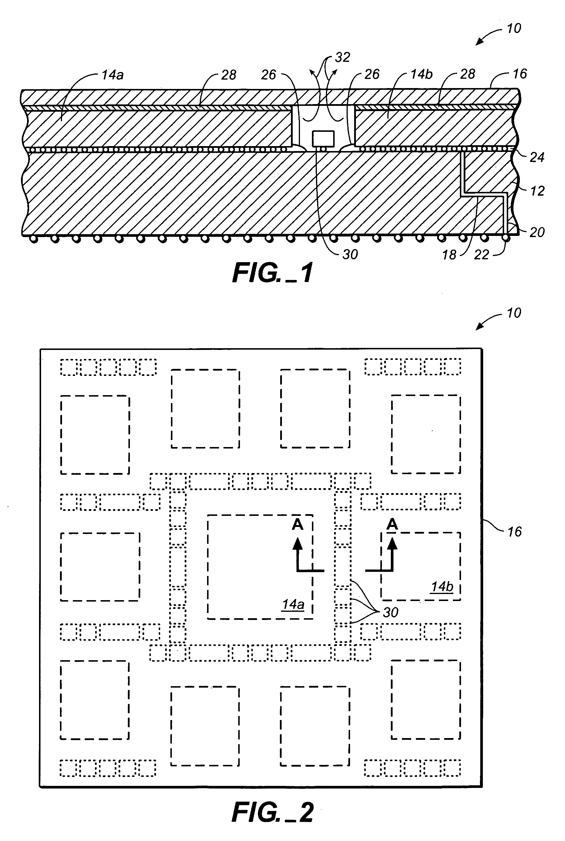 Multi-chip package having a contiguous heat spreader assembly