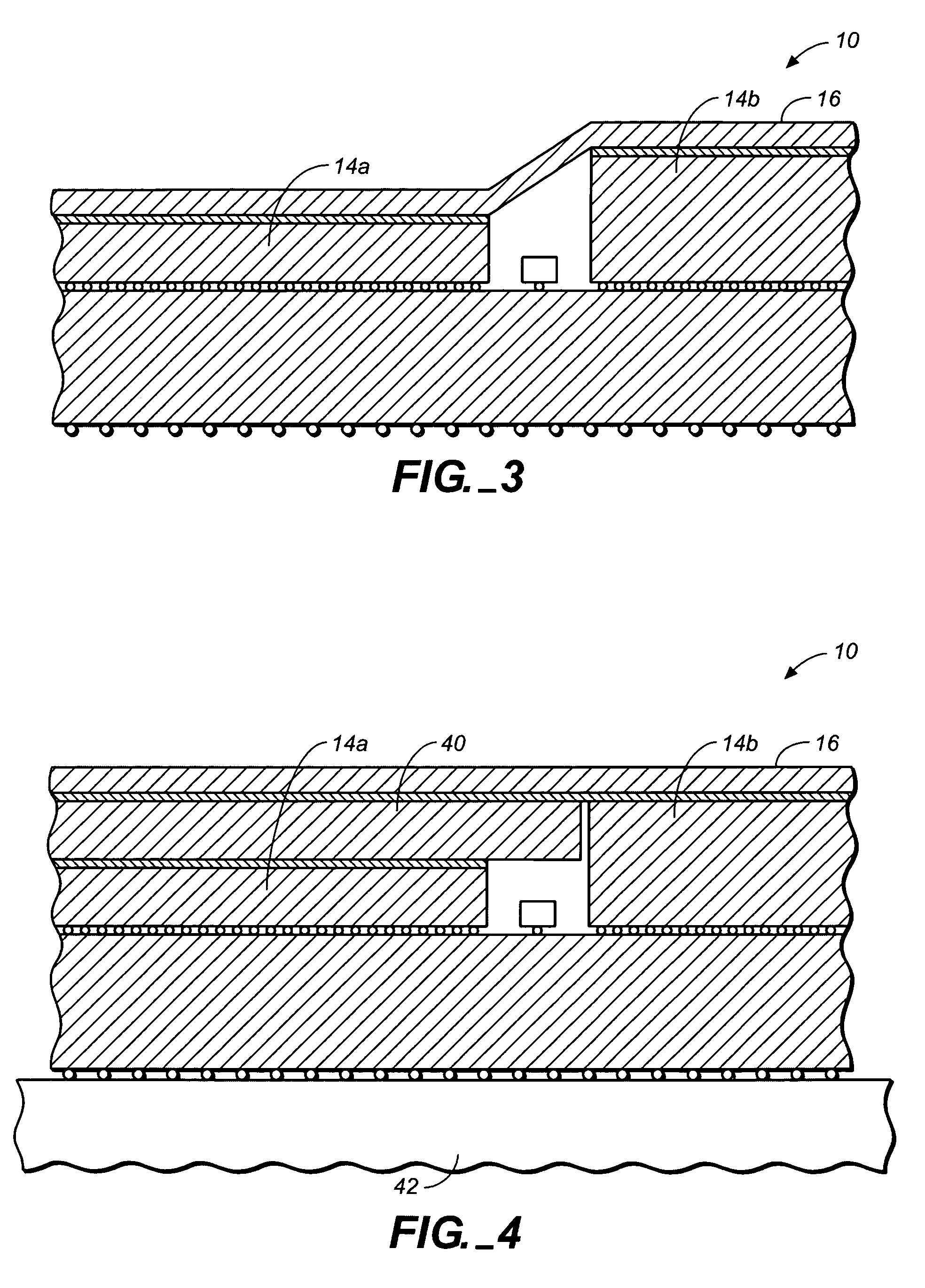 Multi-chip package having a contiguous heat spreader assembly