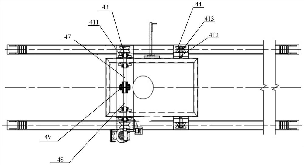 A material level detection device