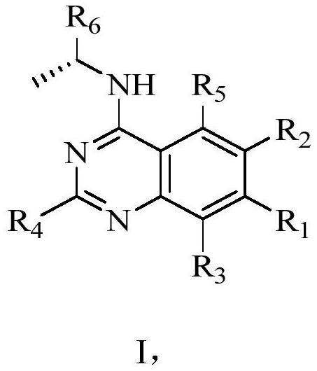 7-substituted phosphoryl quinazoline derivative as well as preparation method and application thereof