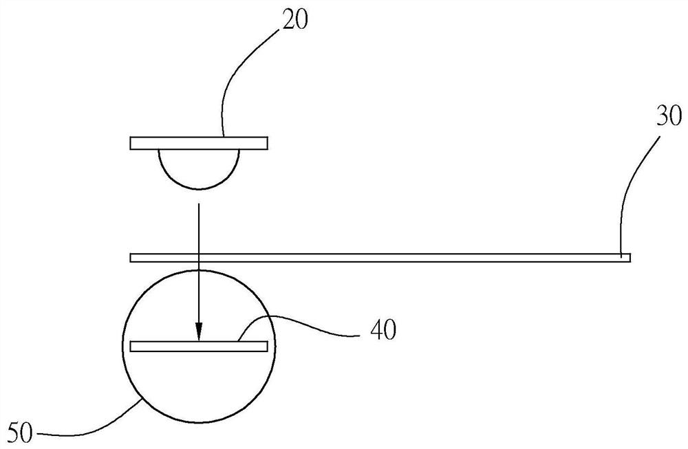 Indicating grating of optical encoder