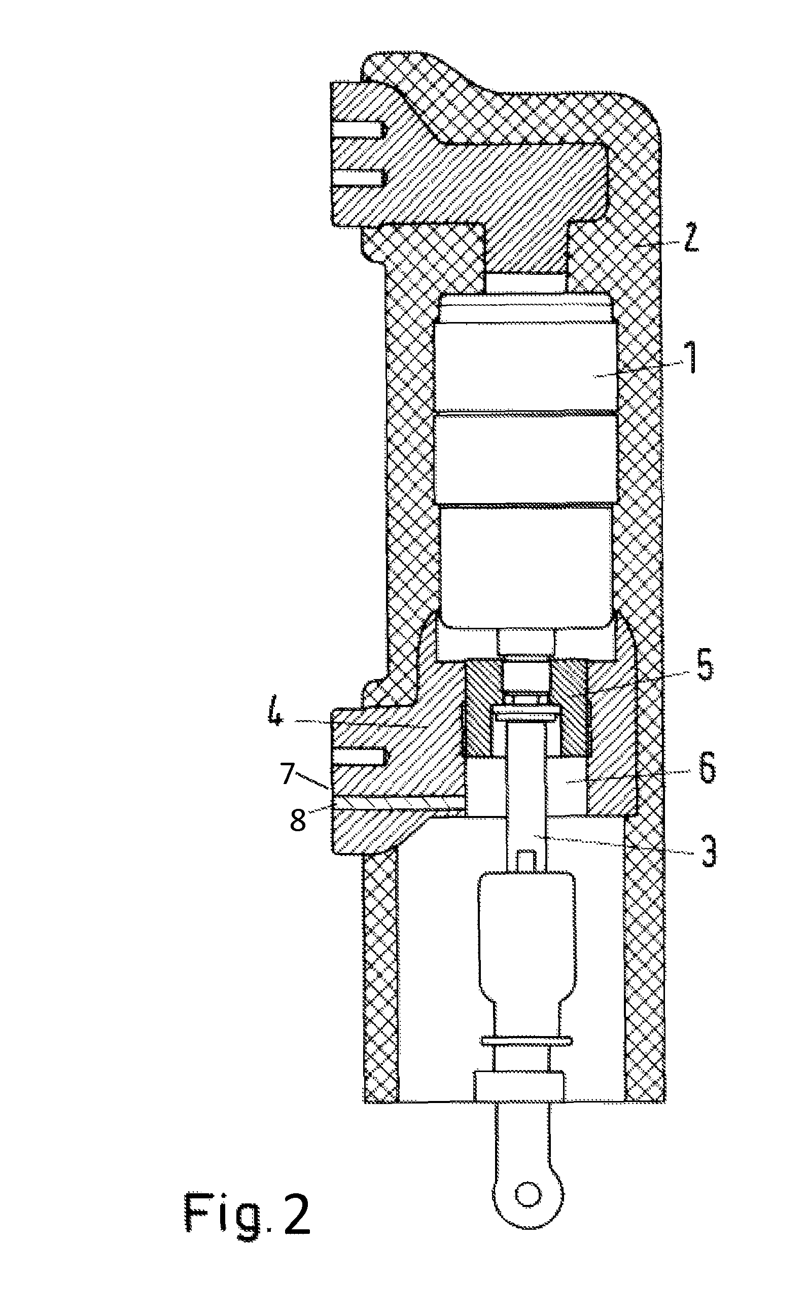 Pole part of a medium-voltage switching device