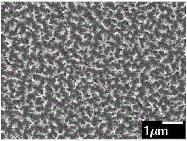 A preparation method of hyperbranched polysiloxane polyimide transparent hybrid film for space