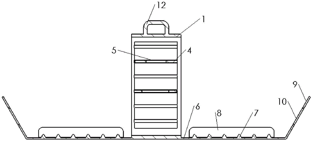 Packaging box for transporting wine bottles