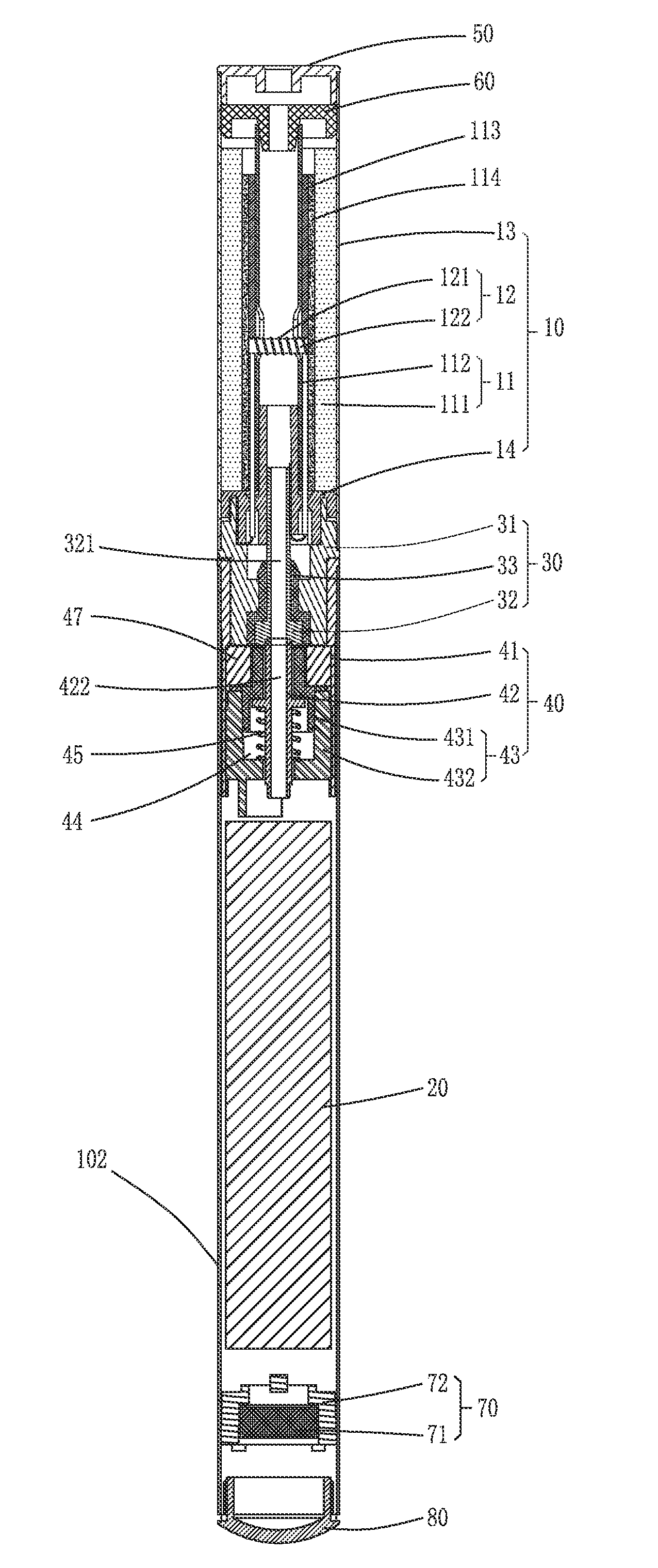 Electronic Cigarette Device, Electronic Cigarette, and Atomizing Device Used in the Same