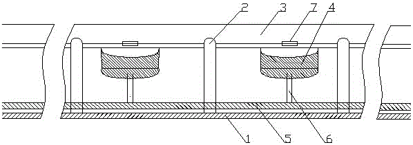 A green protection device for a bridge