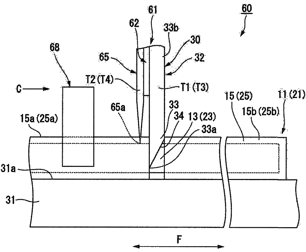 Wire processing device, wire processing method, storage battery and wire processing and examining device