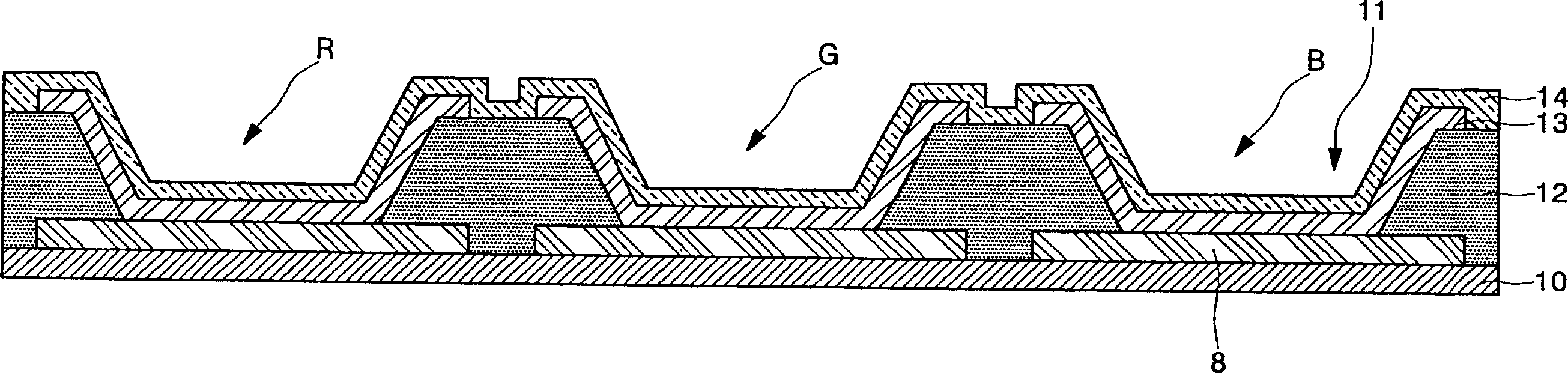 El display device and producing method thereof