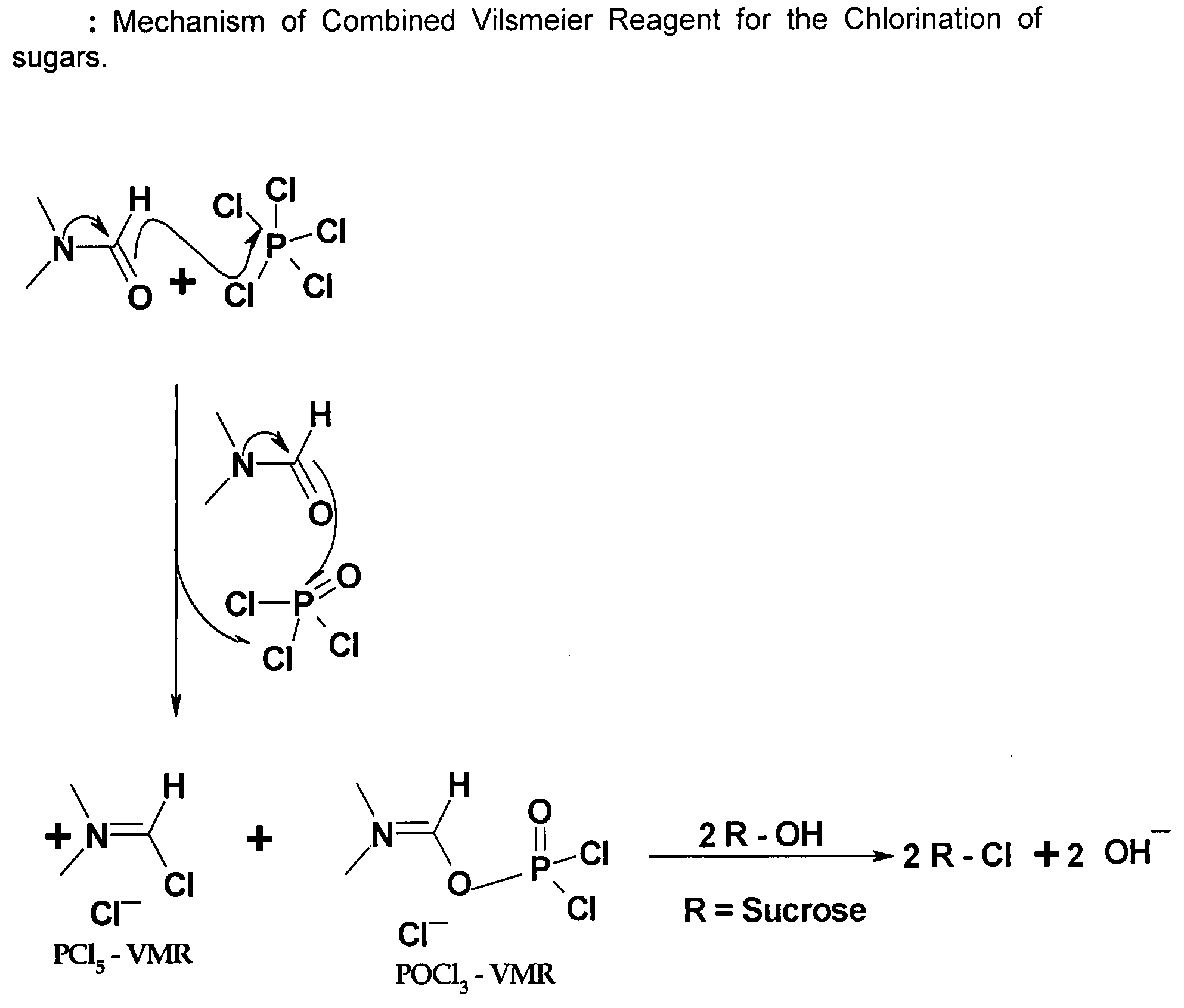 Generation of Phosphorus Oxychloride as by-Product from Phosphorus Pentachloride and DMF and its Use for Chlorination Reaction by Converting Into Vilsmeier-Haack Reagent