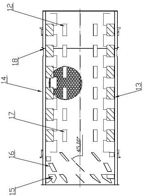 A kind of blowing roller machine