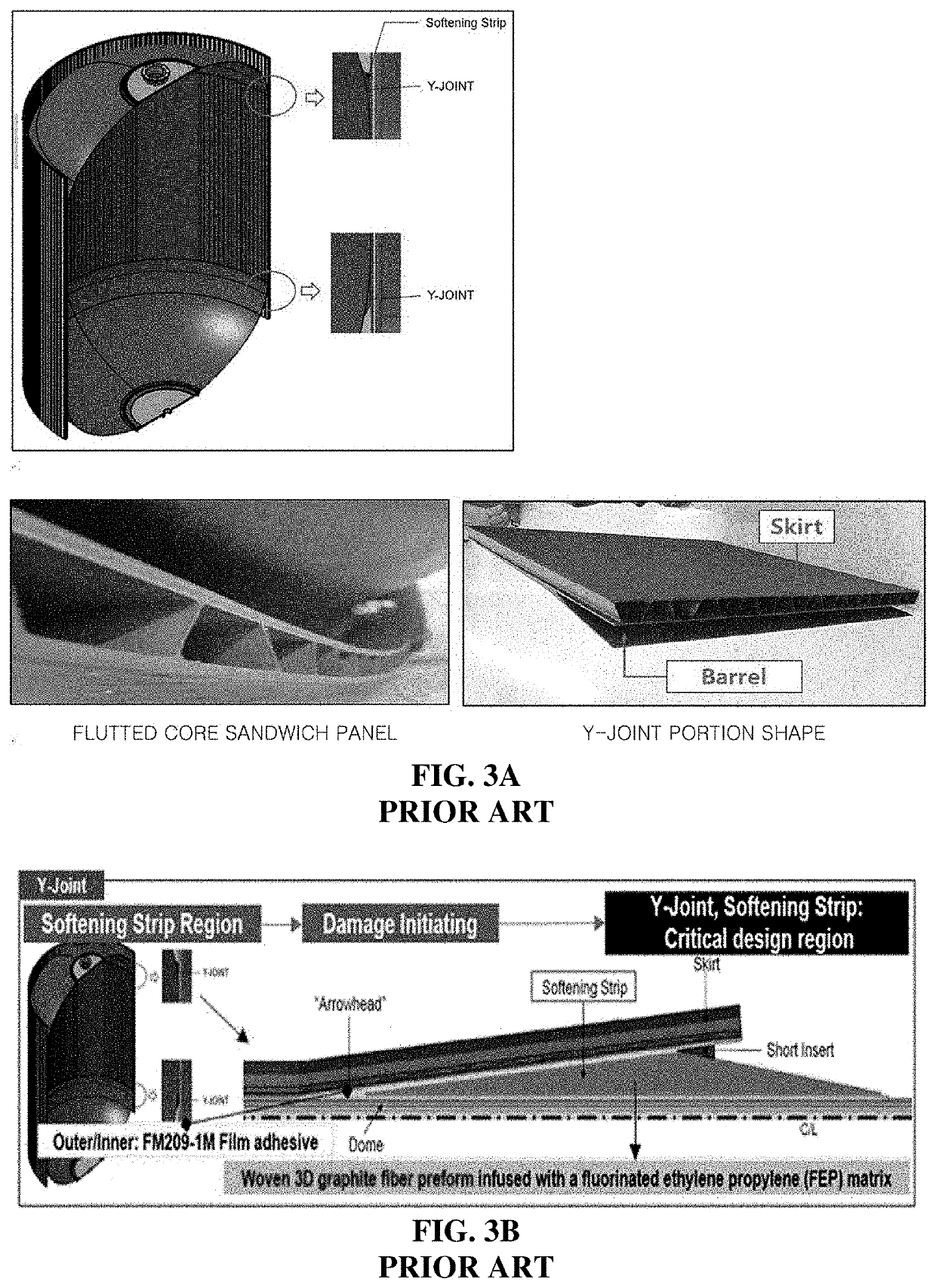 Composite inner frame multi-bonded barrel, shell-integrated projectile propellant tank including same, and method for manufacturing those