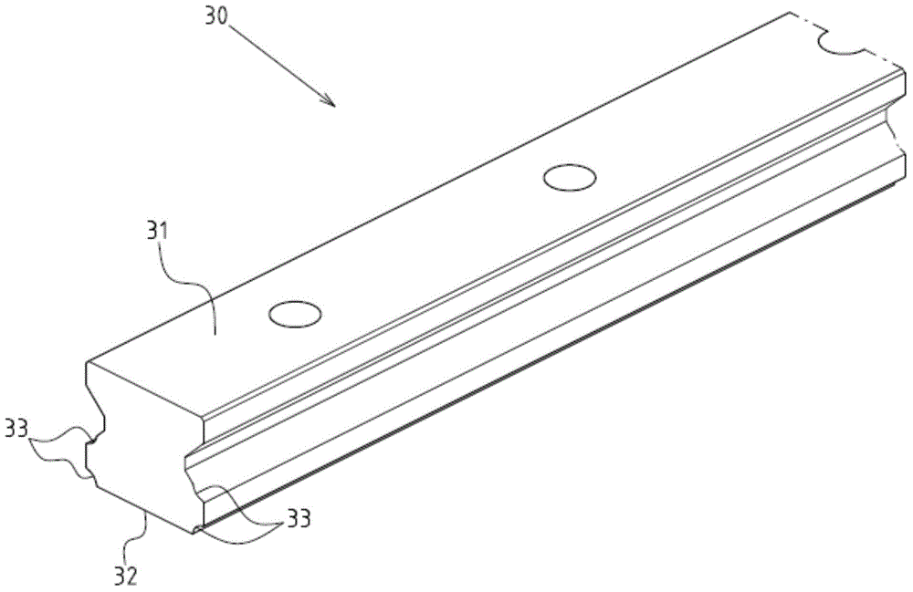 Linear sliding rail grinding method and grinding mechanism thereof